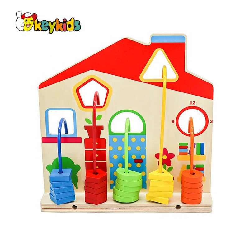 New design educational wooden activity toy for children W11B268