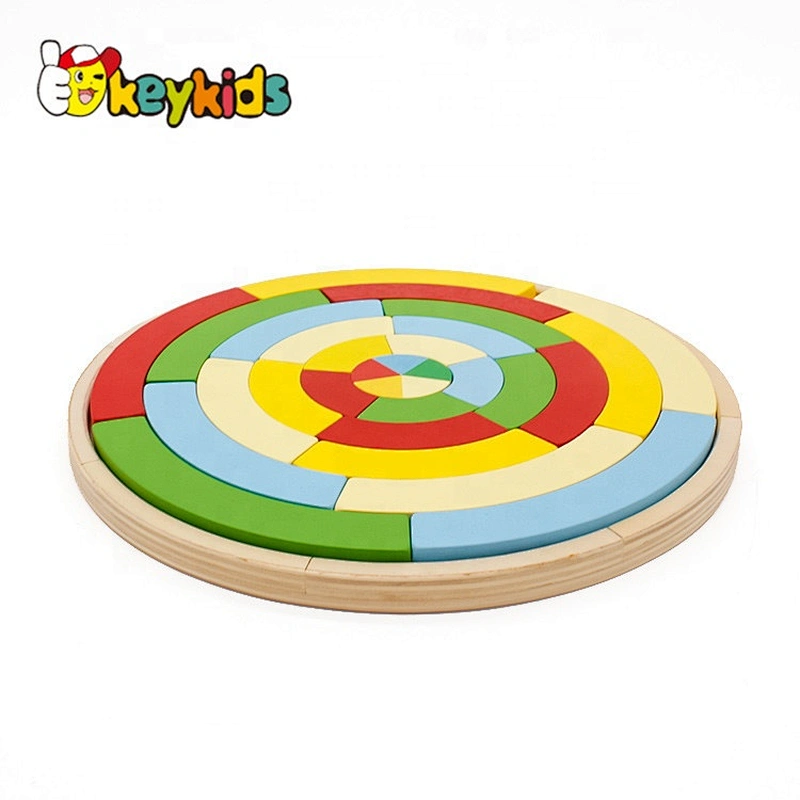 Best Sale Wooden Learning Blocks Puzzle Game For Wholesale W13A046