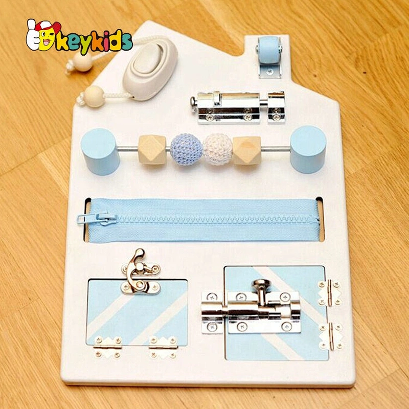 Rocket Busy Board 2021 Educational Wooden for Preschool W12D256 Funny Toys,other Educational Toys 29*43 Cm Colorful Eco-friendly