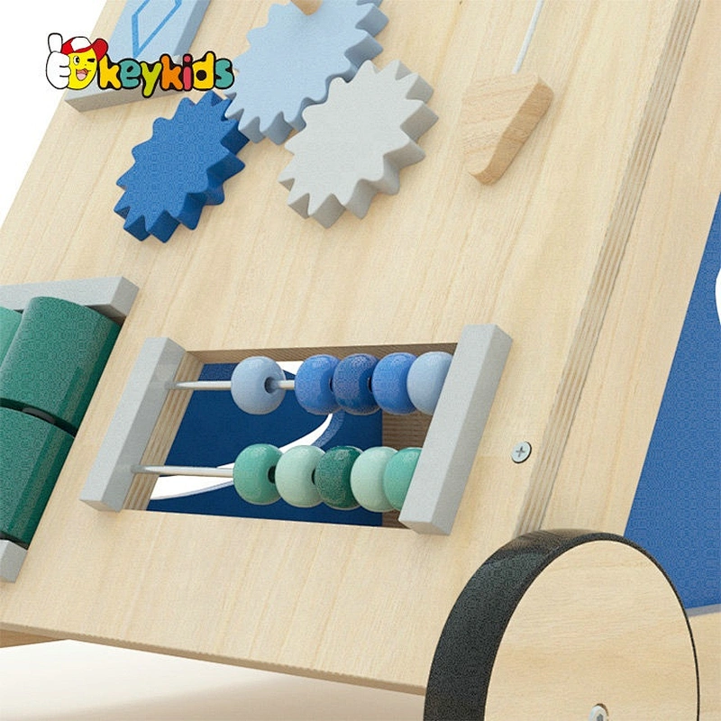New Design Early Learning Wooden Baby Push Walker W16E158