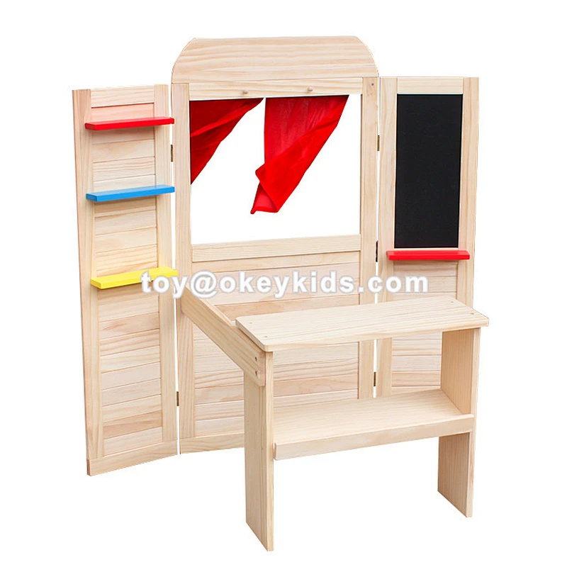New Design Wooden Play Supermarket For Kids Pretend Play W10A096