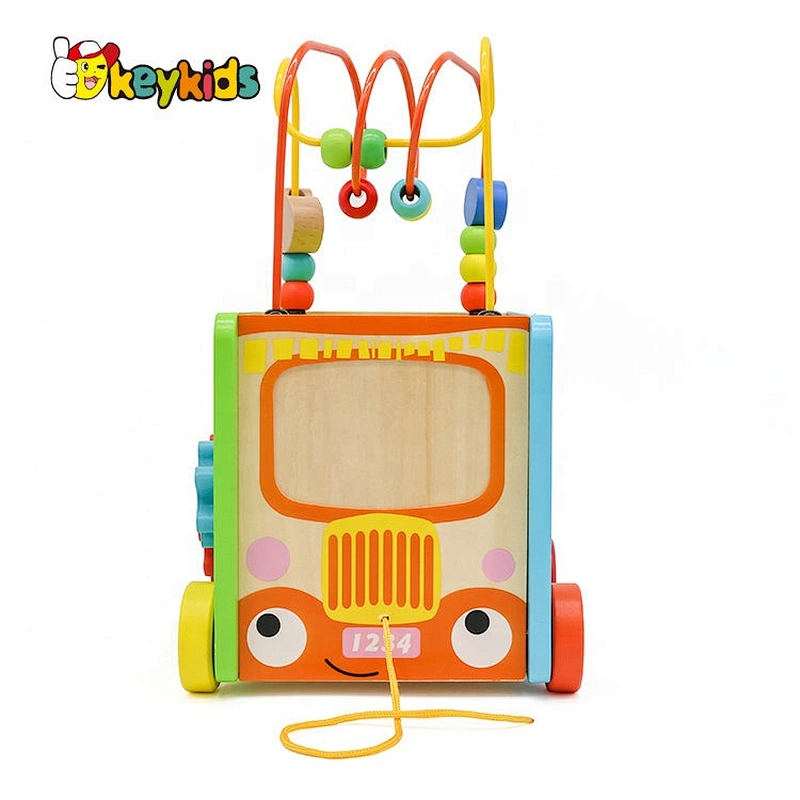 New arrival mini educational wooden baby activity box for wholesale W12D169