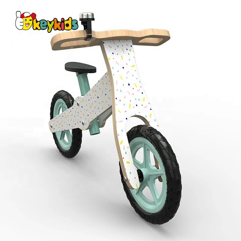 New arrival mini wooden toddler ride on bike for wholesale W16C276