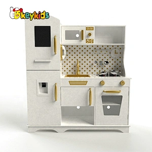 Customize large wooden kids toys kitchen set for sale W10C597C