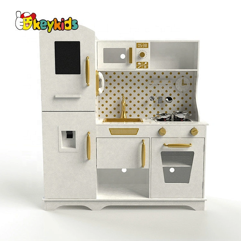 Customize large wooden kids toys kitchen set for sale W10C597C