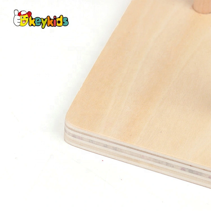 High quality educational wooden montessori blocks for children W12F092