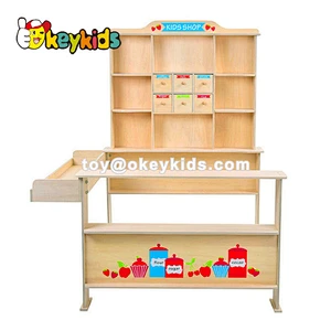 New Design Wooden Play Supermarket For Kids Pretend Play W10A096