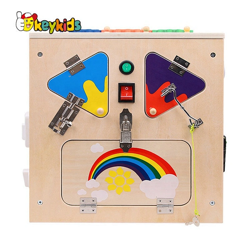 Top sale educational maze wooden toddler board games for preschoolers W11H062