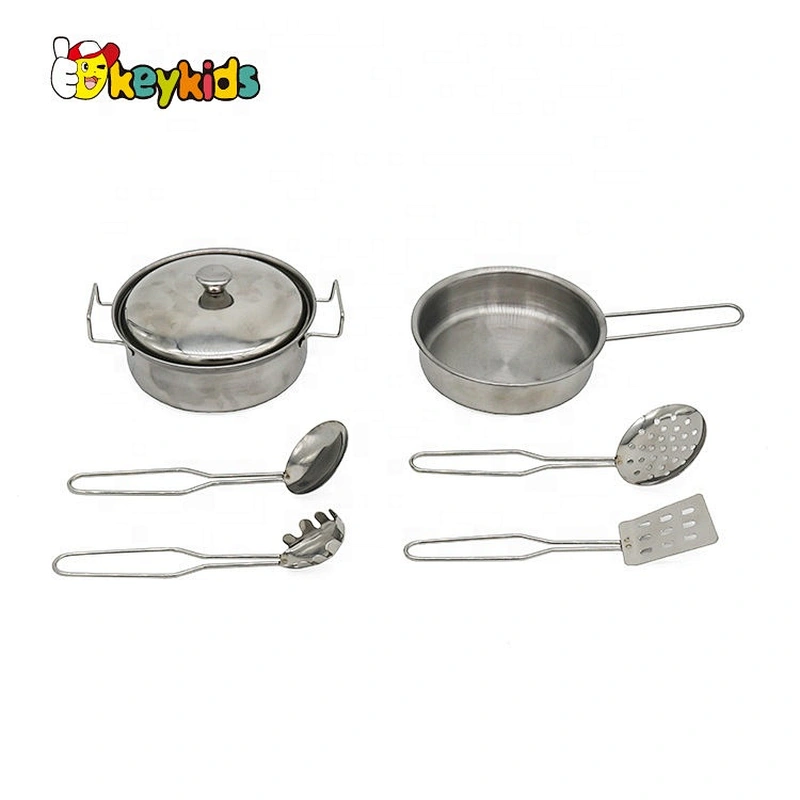 Customize children wooden electric toy kitchen with ice maker W10C552