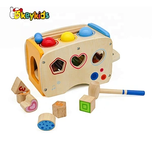 New hottest attractive wooden noah's ark toy for kids Christmas toy W12D078