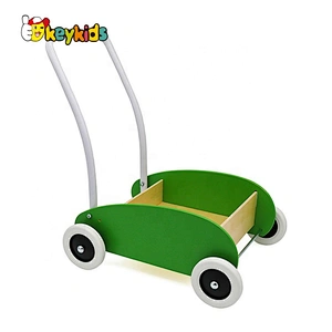 high quality preschool wooden kids walker for push W16E139