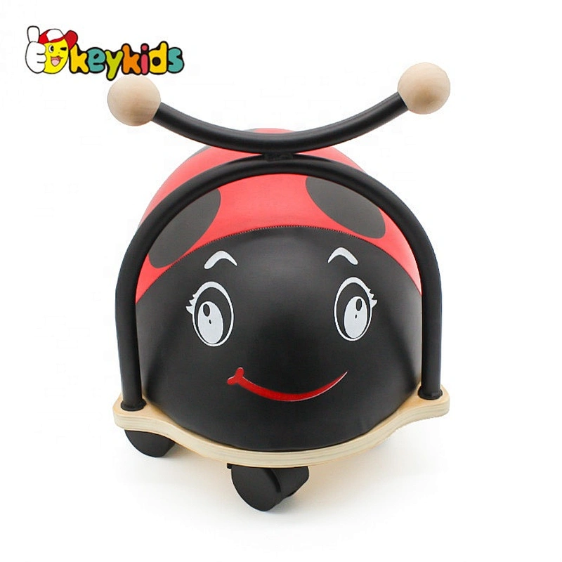 Top sale preschool wooden baby walker for wholesale W16A007