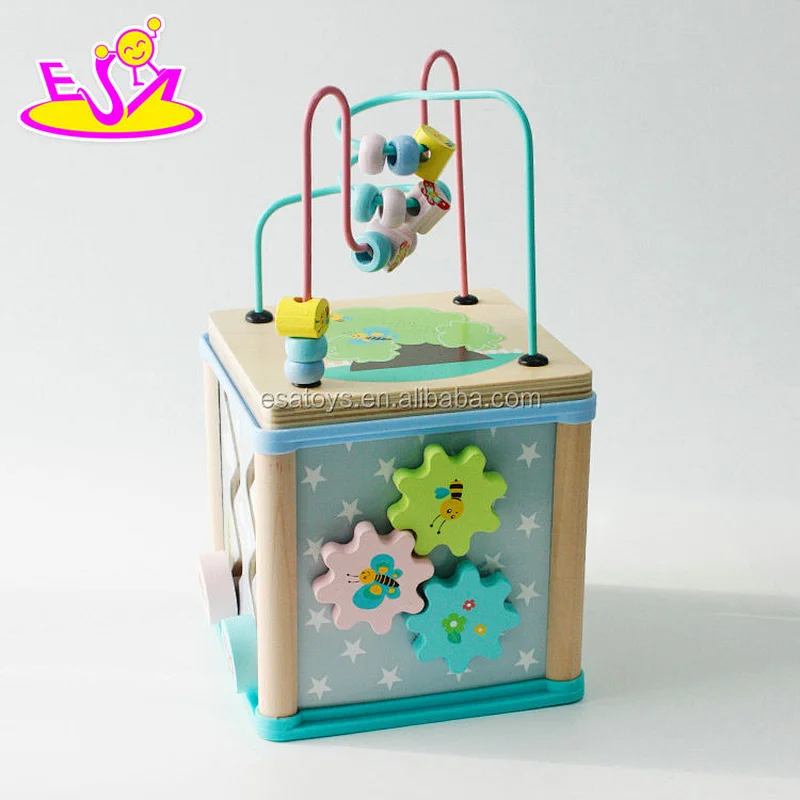 New hottest intelligent wooden cubes for kids activity fun W11B156