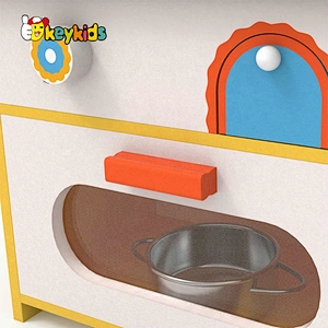 Original Design small wooden kids kitchen set for pretend play W10C426