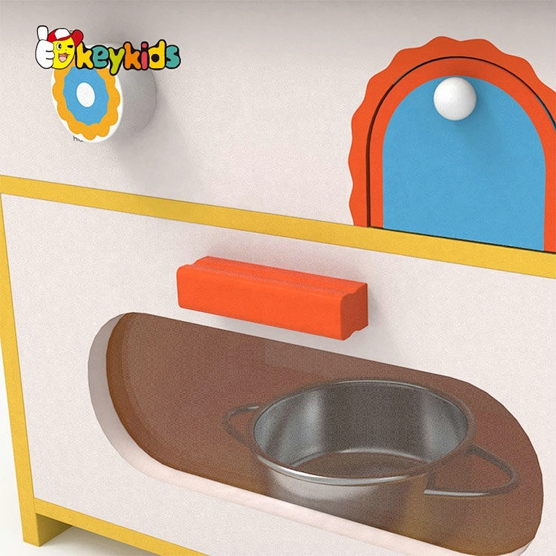 Original Design small wooden kids kitchen set for pretend play W10C426