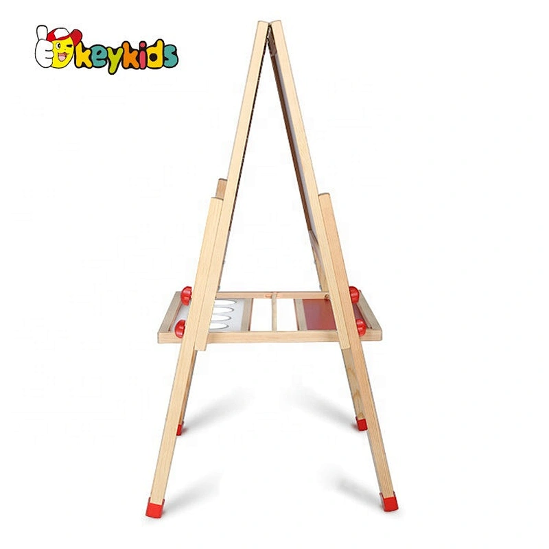 Most Popular Wooden Double Sided Magnetic Standing Drawing Board W12B196