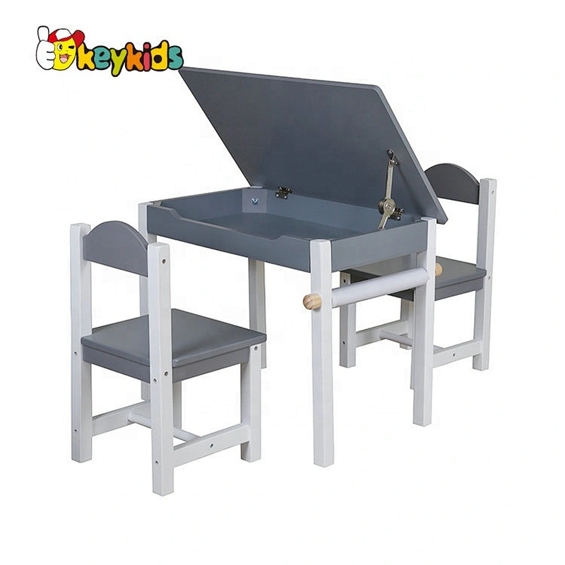 High Quality Wooden Kids Eating Table And Chairs W08G266B