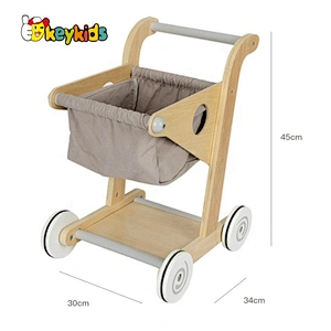 Toy Shopping Cart Arrived Preschool Wooden 2020 New for Children W16E150 Other Pretend Play & Preschool,funny Toys 34*30*45 Cm