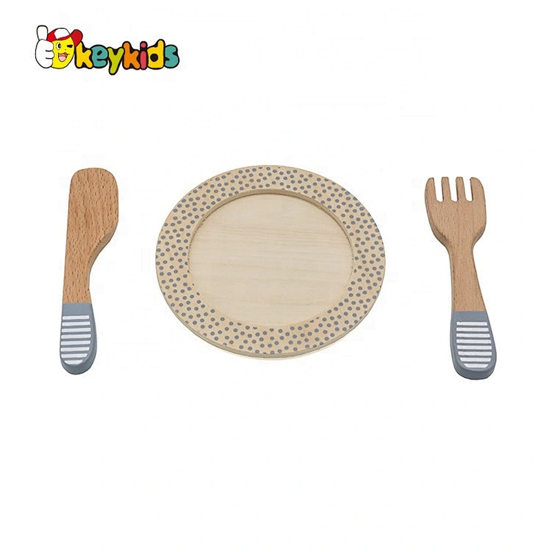 New Arrive Pretend Wooden Kitchen Utensils For Kids W10B376