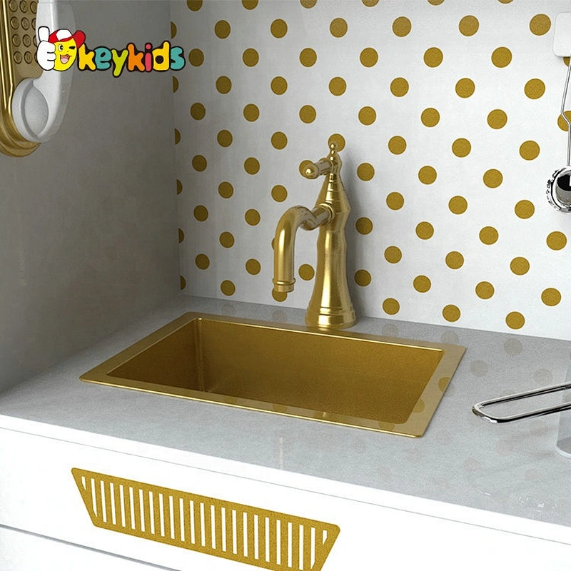 Customize large wooden kids toys kitchen set for sale W10C597C