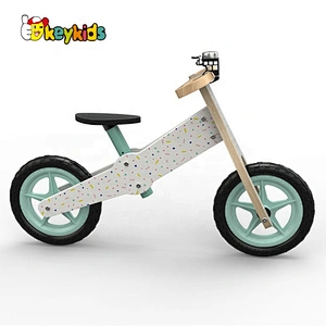 New arrival mini wooden toddler ride on bike for wholesale W16C276