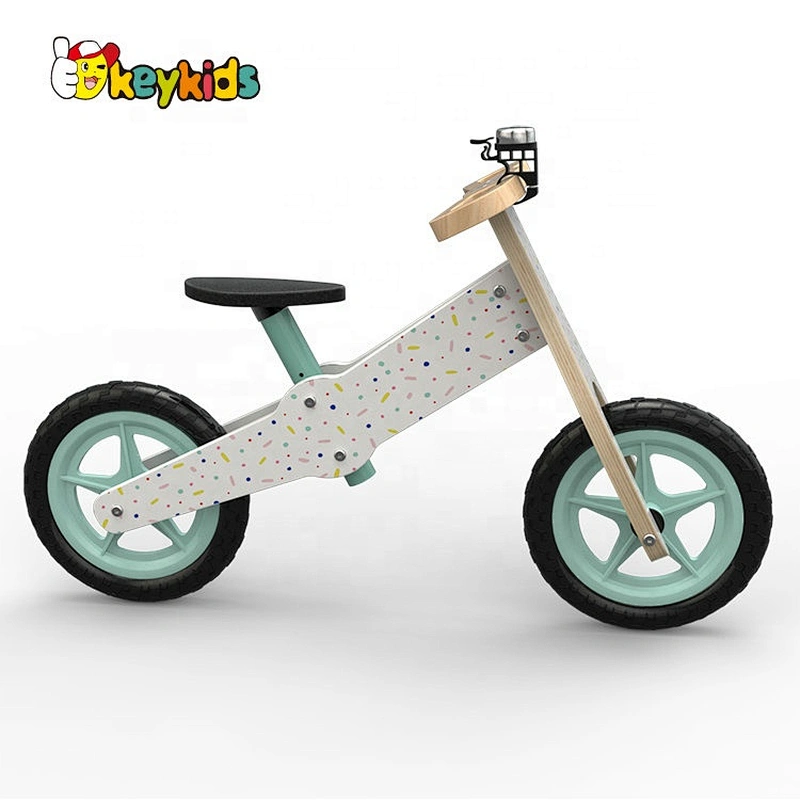 New arrival mini wooden toddler ride on bike for wholesale W16C276