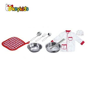 Customize 11 PCS metal toy kitchen accessories for kids M03A021