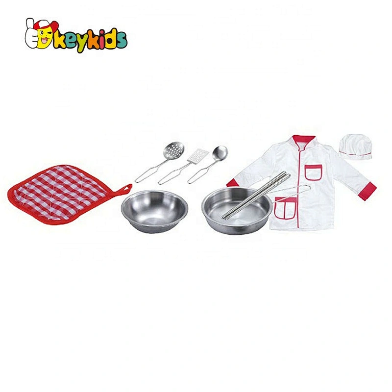 Customize 11 PCS metal toy kitchen accessories for kids M03A021