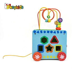 New arrival mini educational wooden baby activity box for wholesale W12D169