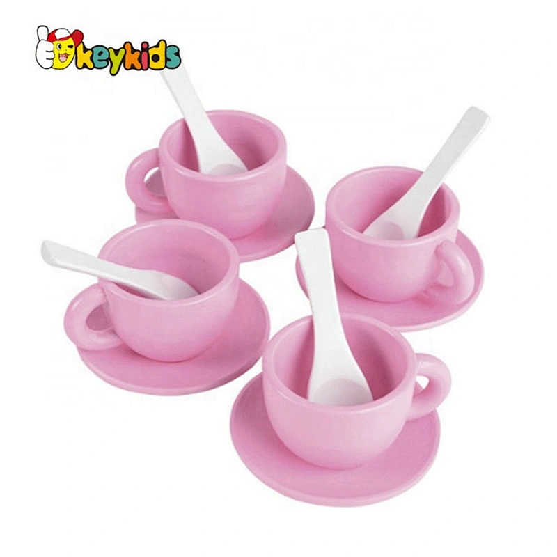 Top sale 36 PCS kids party wooden play tea set for wholesale W10B236