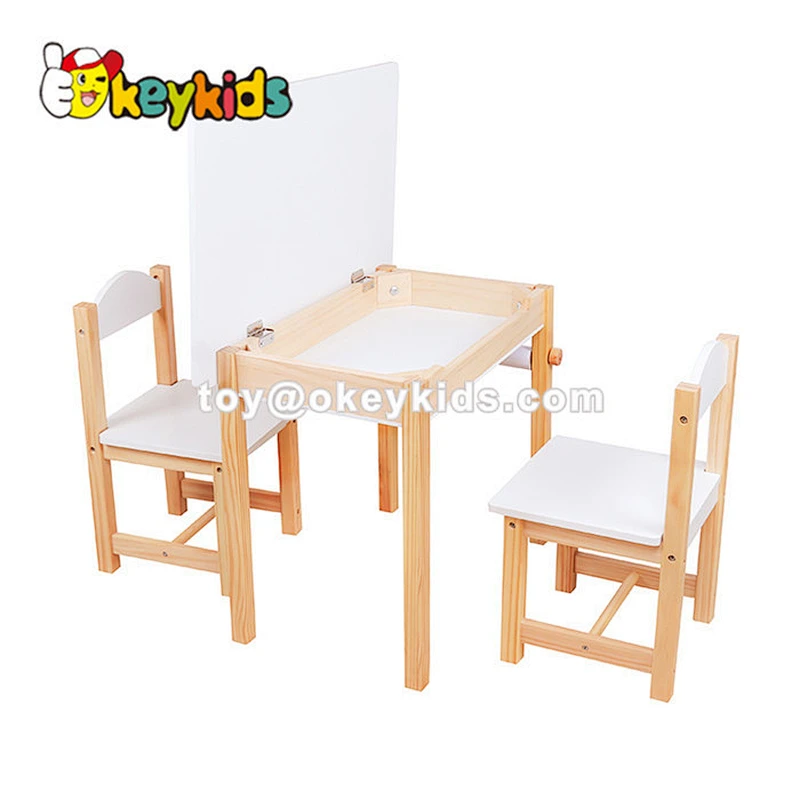 High Quality Wooden Kids Eating Table And Chairs W08G266B