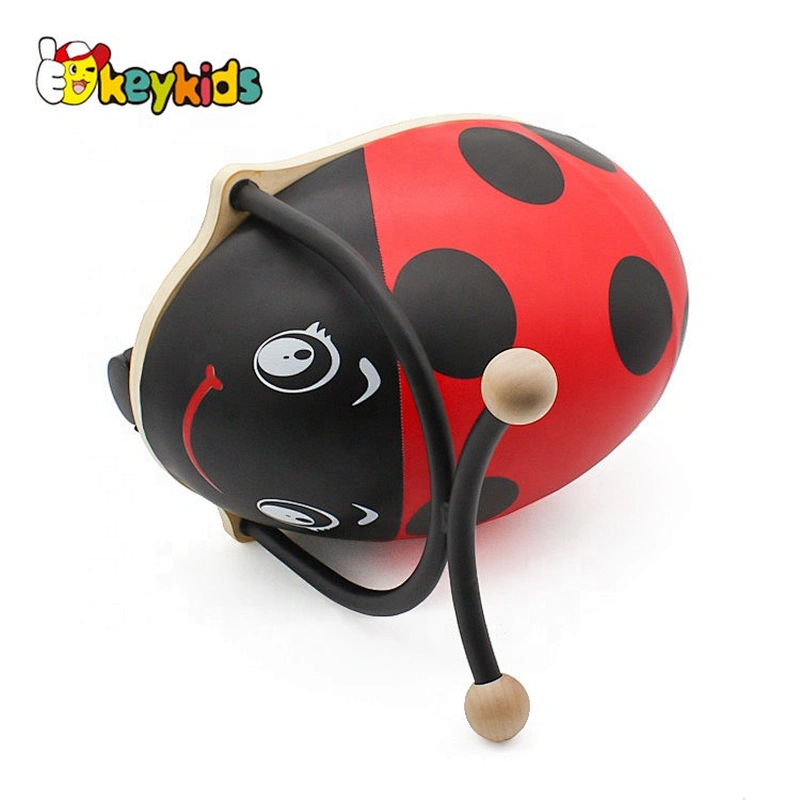 Top sale preschool wooden baby walker for wholesale W16A007
