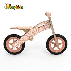 wholesale cheap mini girls wooden balance bike for sale W16C309D