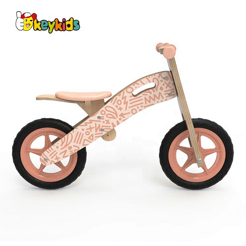 wholesale cheap mini girls wooden balance bike for sale W16C309D