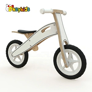 Cistomize white mini wooden tricycle for toddlers W16C309G