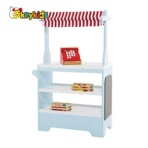 New released children wooden fruit market toy for pretend play W10A108