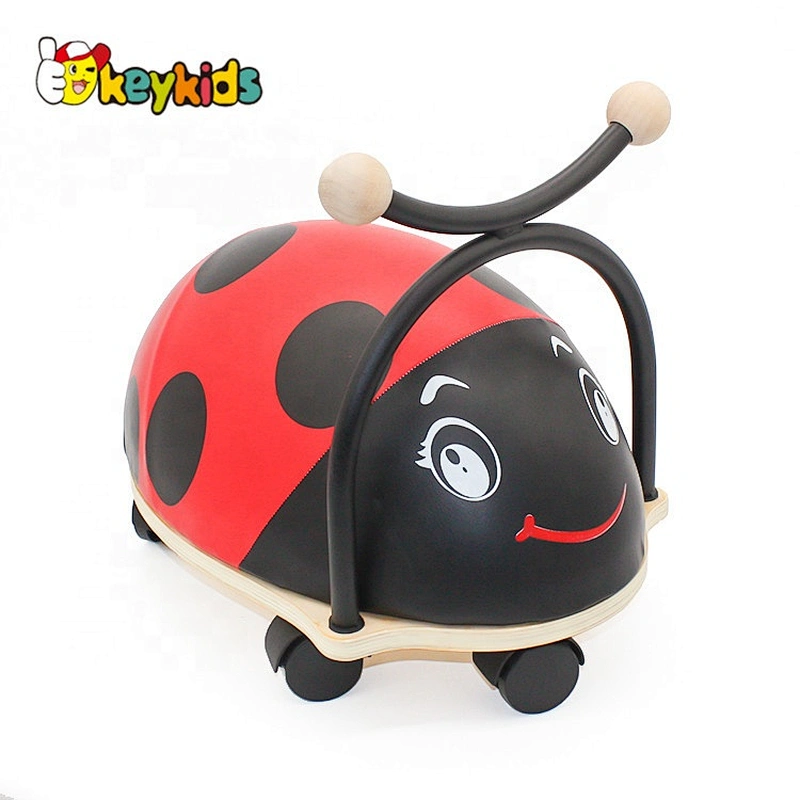Top sale preschool wooden baby walker for wholesale W16A007