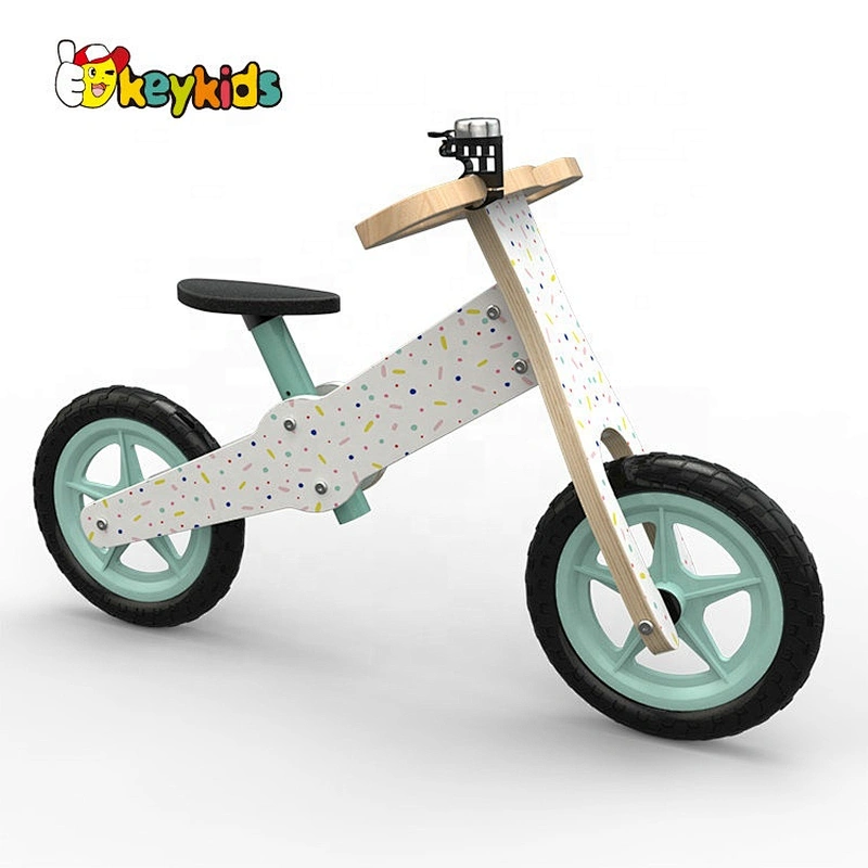 New arrival mini wooden toddler ride on bike for wholesale W16C276