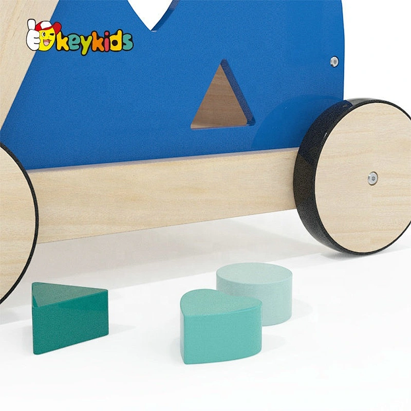 New Design Early Learning Wooden Baby Push Walker W16E158