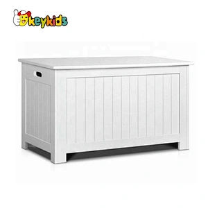 New hottest baby room organizer wooden toy organizer with lid W08C275