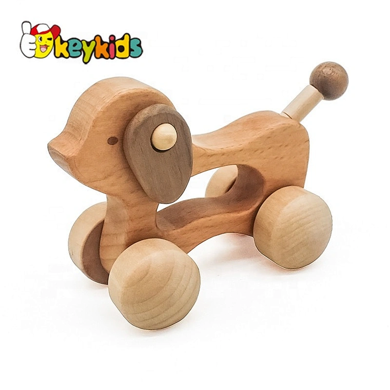 2020 Cheap kid's car toy,mini different colors wooden car W04A341