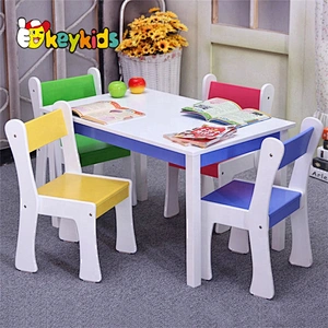 2020 New wooden children table for child, high quality wooden baby table for baby,hot sale wooden kids table for kids W08G134
