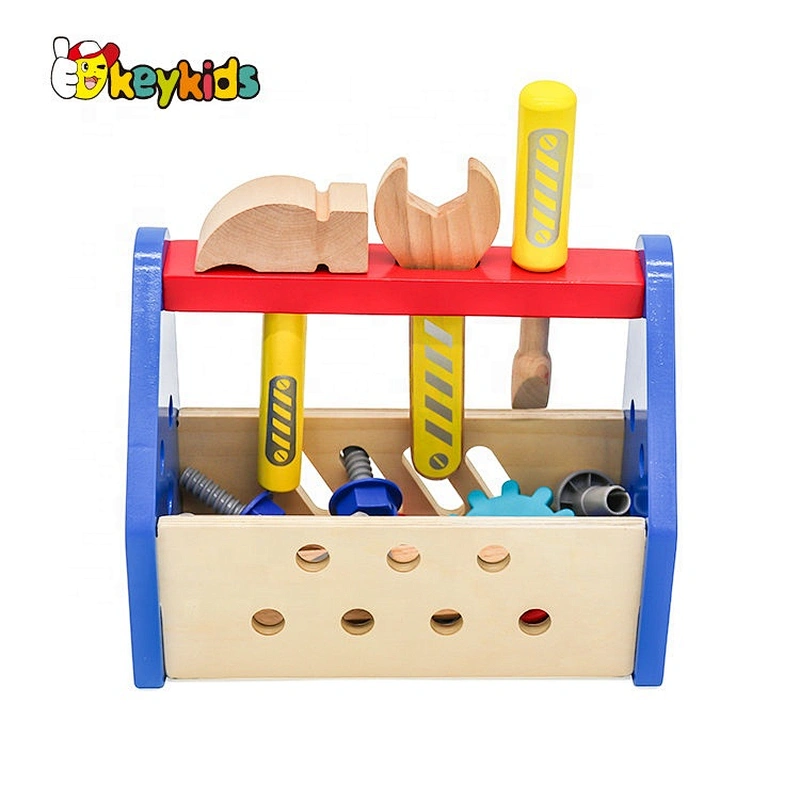 Customize educational wooden toy toolbox for kids W03D135