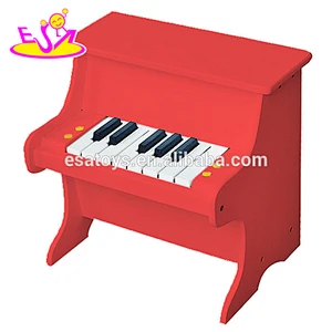 2020 White color wooden toy piano for kids,educational wooden toy children toy piano,wooden baby piano toy for sale W07C018