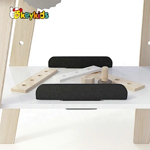 New design educational wooden tool toy workbench for pretend play W03D141
