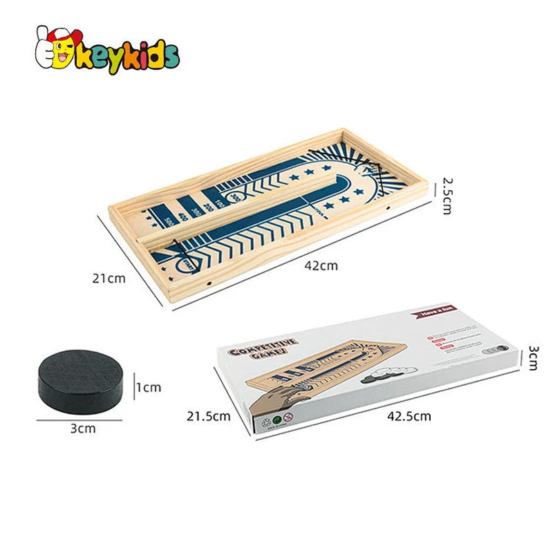 New design wooden 2 in 1 ejection chess for children W11A130