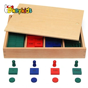 new design wooden digital educational toy for children W11A038