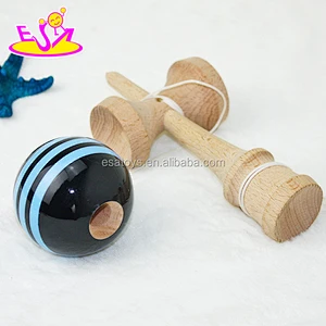 New and popular wooden kendama toy for kids,Cheapest wooden kendama wholesale for children W01A079