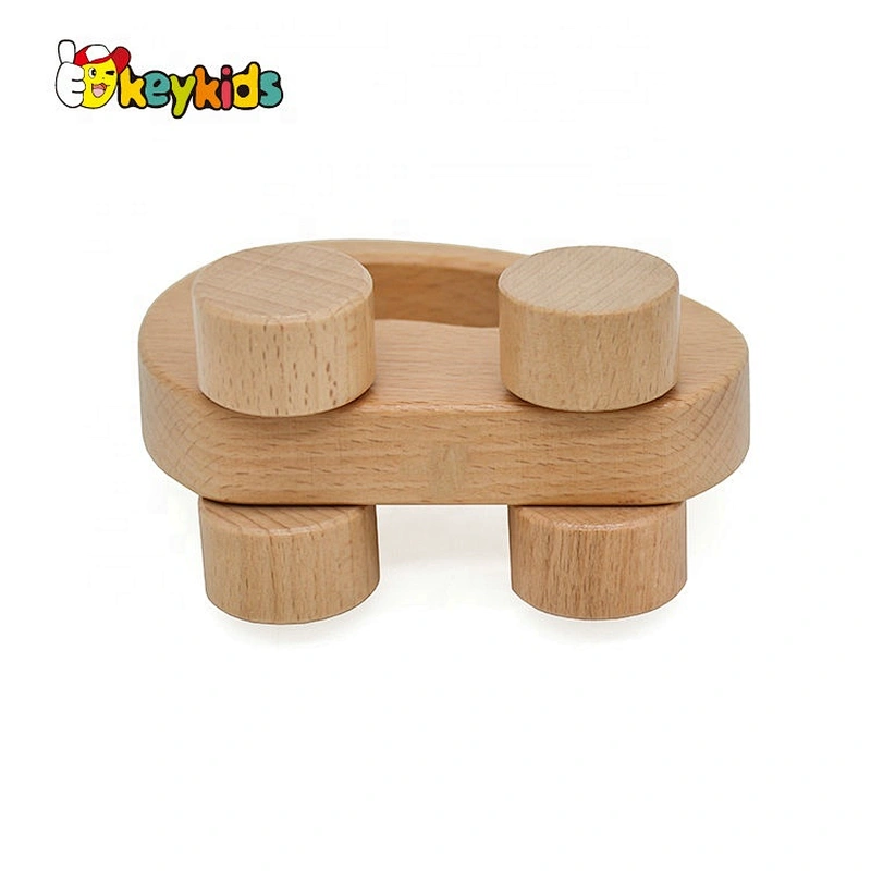 Customize kids mini natural wooden cars for toddlers W04A172D