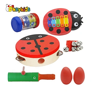 wholesale 10PCS musical wooden toy rhythm set for kids W07A163